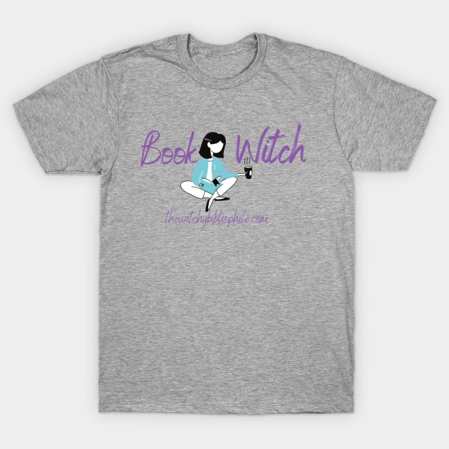 Book Witch v2 T-Shirt by The Witchy Bibliophile